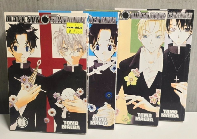 Black Sun Silver Moon volumet 1-4 (englanti)