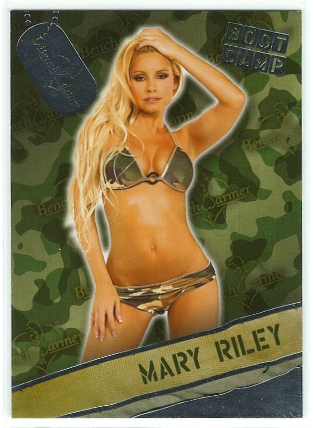 Bench Warmer 2013 Bubble Gum Boot Camp #03 Mary Riley