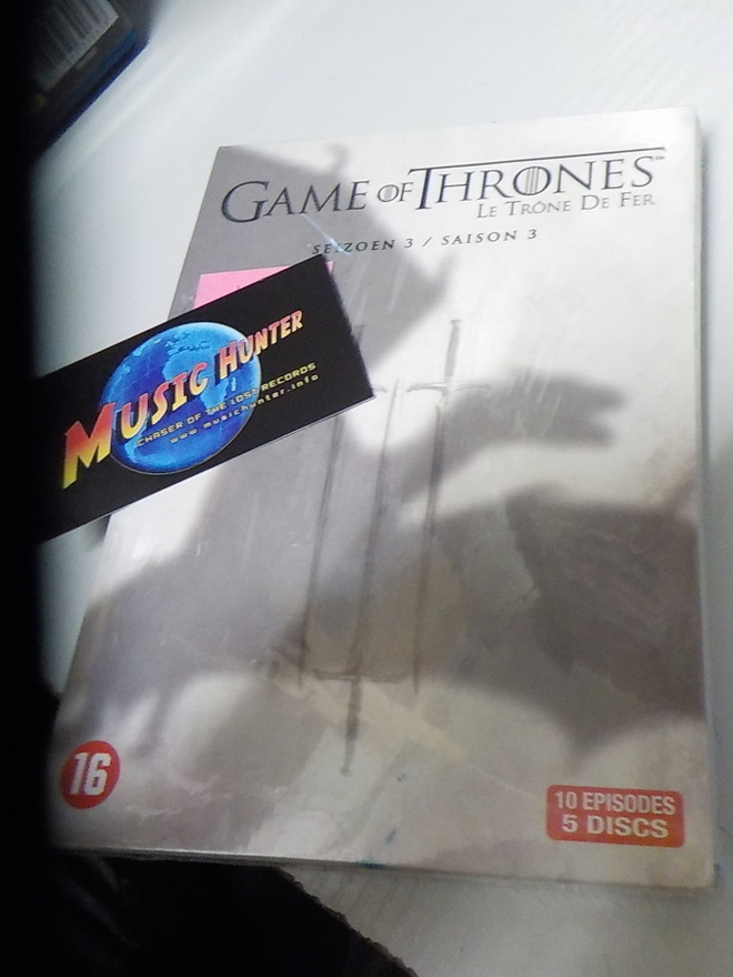 GAME OF THRONES 3. TUOTANTOKAUSI UUSI DVD