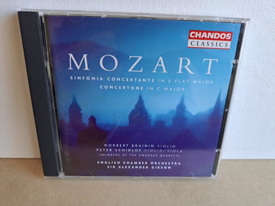 Mozart:Concertone & Sinfonia Concertante-Sir A.Gibson CD