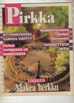 Pirkka n:o 10 1993 Timo. Panu. Tapani. Heikki.