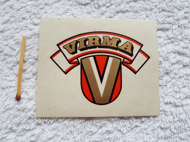 VIRMA VANHA POLKUPYÖRÄ TARRA