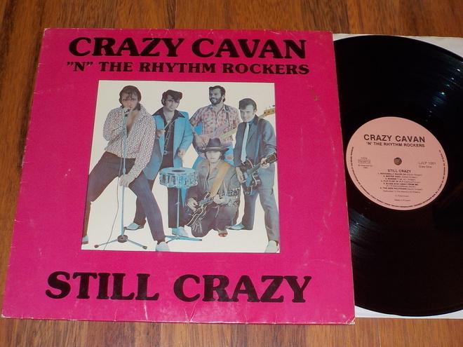 CRAZY CAVAN - Still Crazy - LP 1980 rockabilly EX-