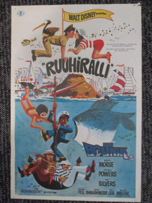 Ruuhiralli (1970) - vanha elokuvajuliste - Walt Disney