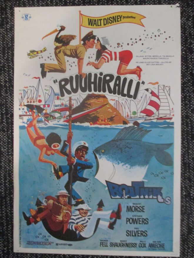 Ruuhiralli (1970) - vanha elokuvajuliste - Walt Disney