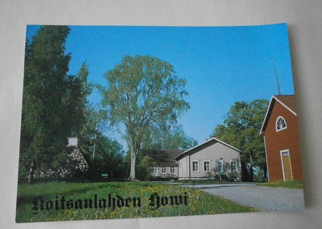 Parikkala, Koitsanlahden Hovi + em. leima, väripk, ei p.