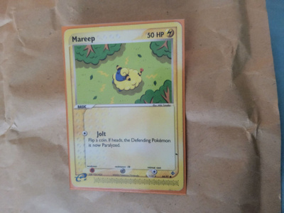 Mareep (DR 64) EX Dragon non holographic card