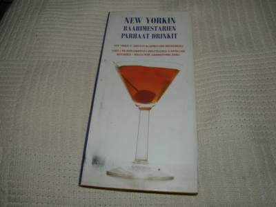 New Yorkin baarimestarien parhaat drinkit  -sid
