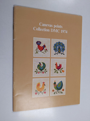 Canevas peints : Collection DMC 1974