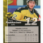 Jääkiekko n:o 140 TEEMU PAAKKARINEN. SaiPA - pikkukuva 2