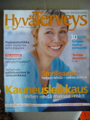 Hyvä Terveys Nro 10/2004 (15.3)