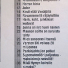 HYMY LEHTI 4 / 1993 SISÄLLYSLUETTELO KUVA 2 ja 3 - pikkukuva 2