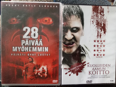 60kpl toiminta/rikos, kauhu/scifi/sota leffoja & tv-sarja
