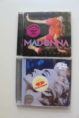 MADONNA CD -levyjä 2 kpl