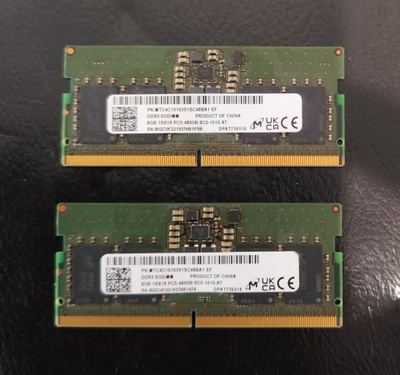 16Gb DDR5 So-Dimm 4800Mhz