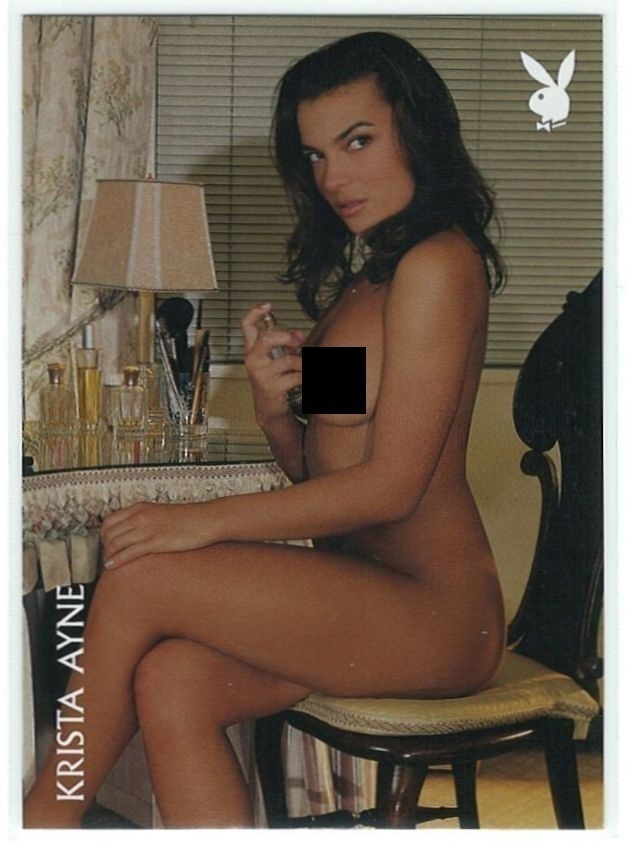 2005 Playboy Lingerie 100th Issue #59 Krista Ayne