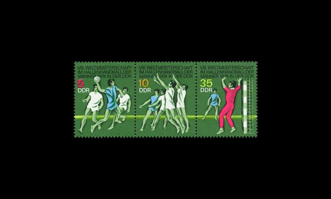 DDR 1928-30_ds ** Käsipallon MM-kisat (1974)