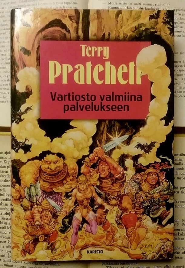 Terry Pratchett - Vartiosto valmiina palvelukseen (sid.)