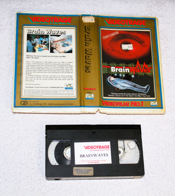 BRAIN WAVES Videotage kultareunainen  VHS harvinainen