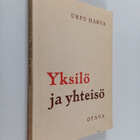 Urpo Harva : Yksilö ja yhteisö - pikkukuva 1