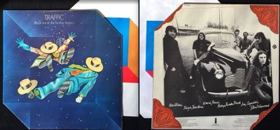 TRAFFIC Shoot Out At The Fantasy LP + 5x Steve Winwood LP's
