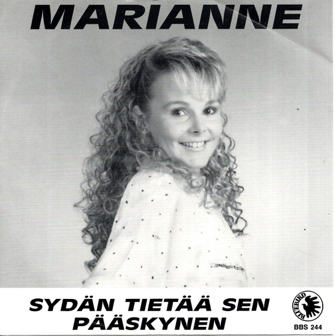 MARIANNE: Sydän Tietää Sen / Pääskynen  7"kk