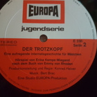 Emmy von Rhoden  – Der Trotzkopf LP - pikkukuva 4