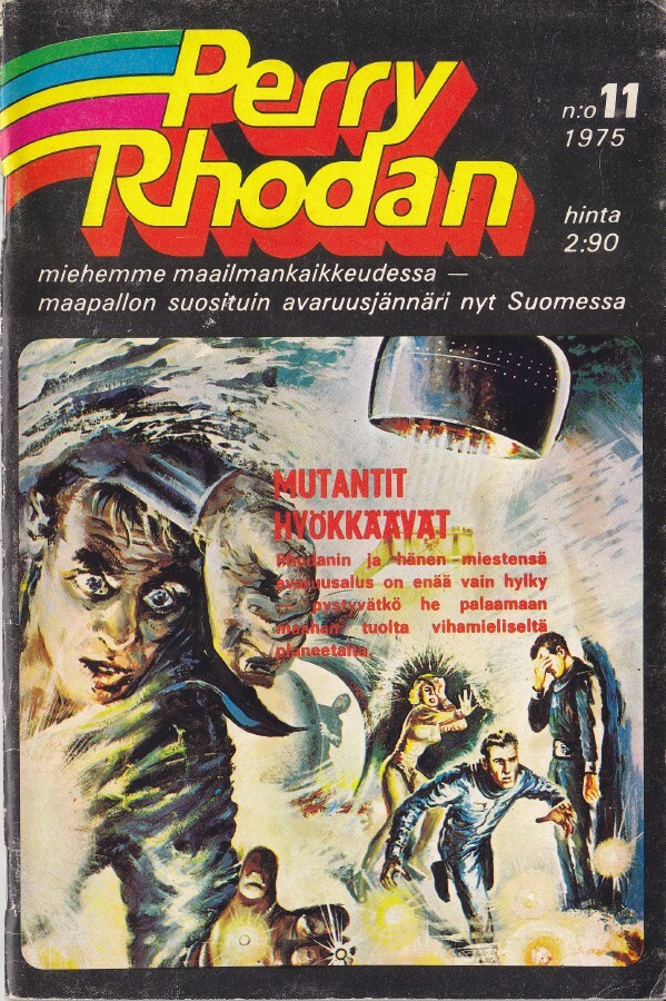 Perry Rhodan 11 (1975) Mutantit hyökäävät