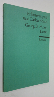 Gerhard Schaub : Georg Buchner - Lenz