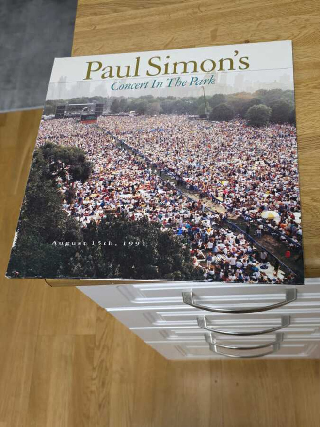 Paul Simon's. Concert in the park LP