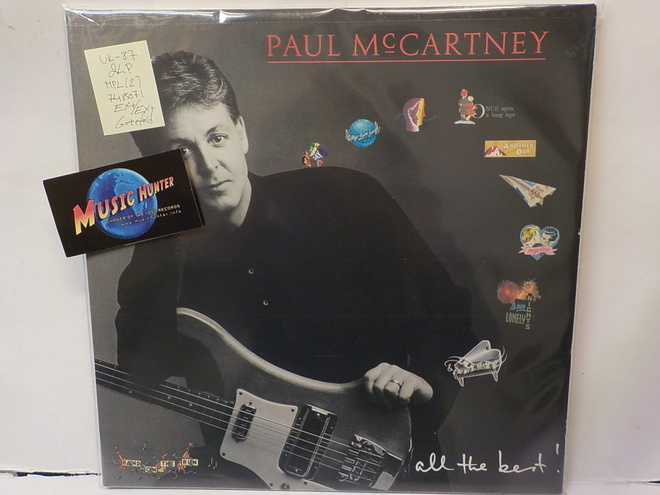 PAUL MCCARTNEY - ALL THE BEST 1987 EX+/EX+ 2LP