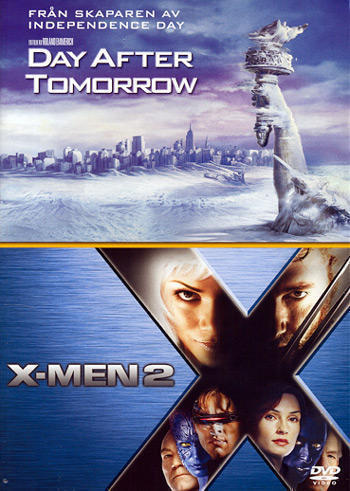 Day After Tomorrow & X-Men 2  -  (2 DVD)