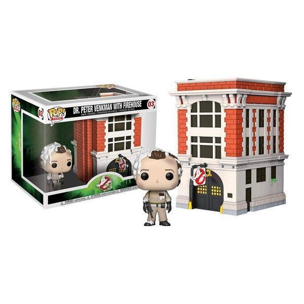 POP TOWN 03 GHOSTBUSTERS	(56 074)	dr.peter venkman with fire