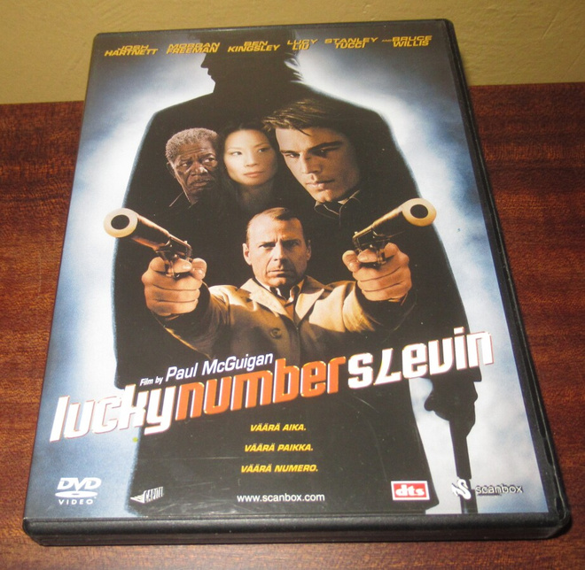 Lucky number slevin trilleri, jännitys ,toiminta dvd