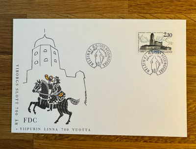 FDC 1993 Viipurin linna 700 v