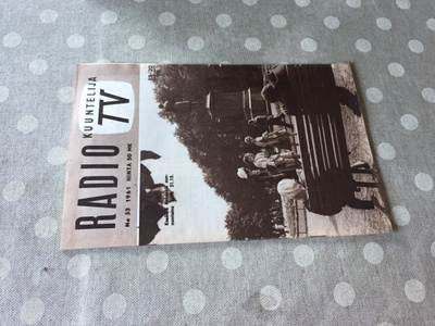 RADIOKUUNTELIJA 33/1961 HYVÄ