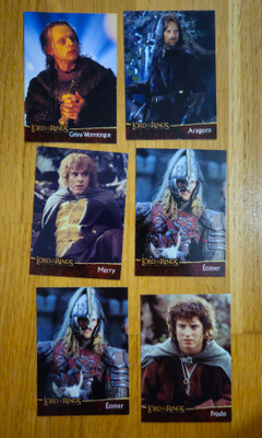 The lord of the rings keräilykortit