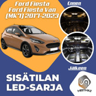 Ford Fiesta (MK7) Sisätilan LED-sarja 10-osainen - pikkukuva 1