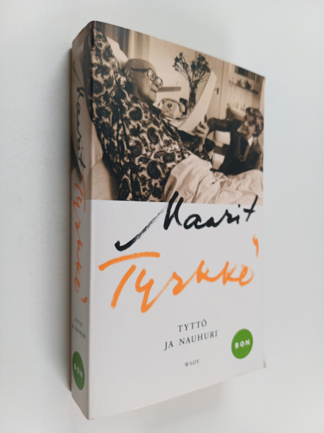 Maarit Tyrkkö : Tyttö ja nauhuri (signeerattu)