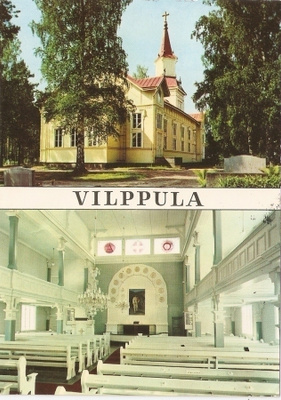 VILPPULA : Kirkko, 2-kuva. Kulk. v.1984