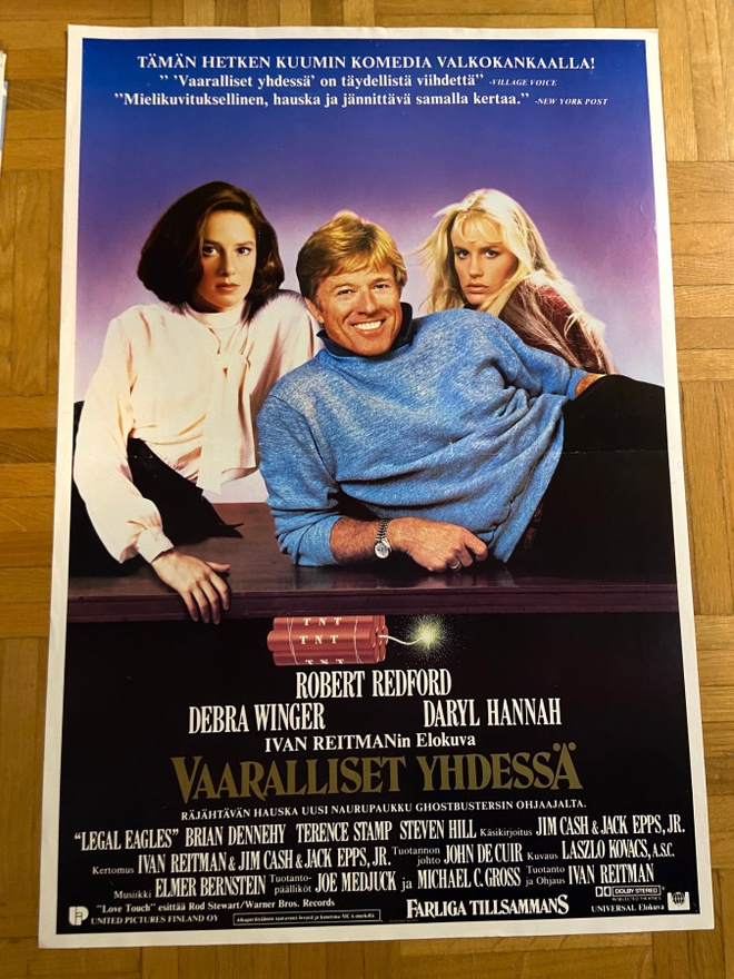 Vanha elokuvajuliste: Vaaralliset yhdessä