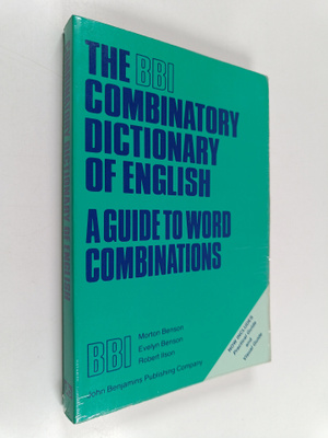 Morton Benson : The BBI combinatory dictionary of English...