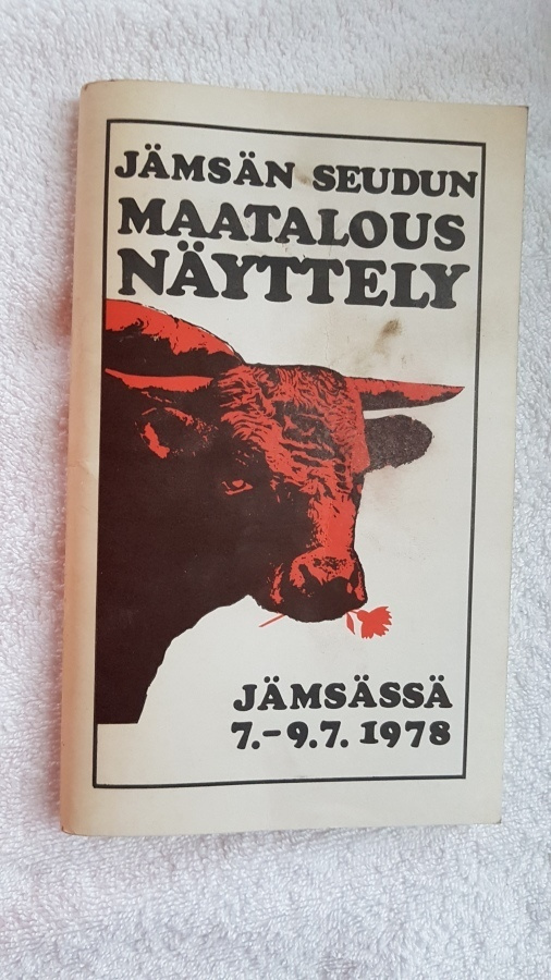 jämsänseudun maatalousnäyttely ohjelma 1978