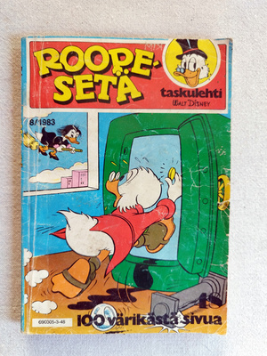 Roope-setä taskulehti 8 1983