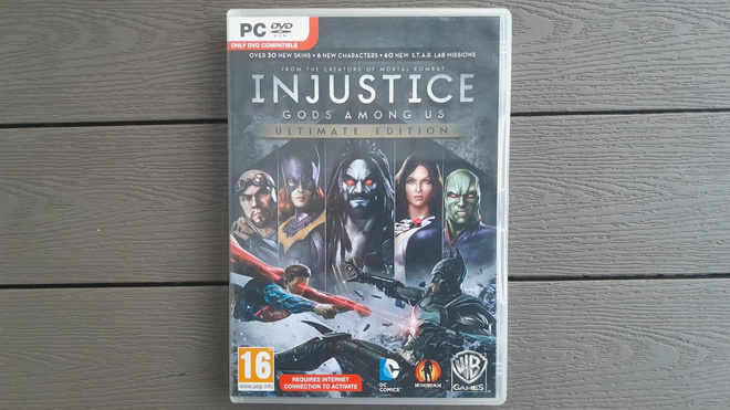PC DVD: Injustice: Gods Among Us, Ultimate Edition peli 2013