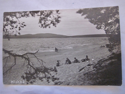 VANHA Postikortti Sotkamo Vuokatti Hiukka 1930-l