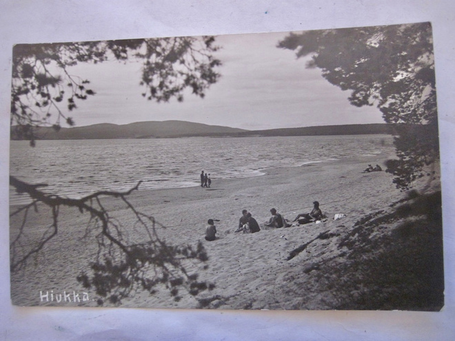VANHA Postikortti Sotkamo Vuokatti Hiukka 1930-l