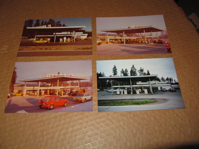Valokuvat TB-Teboil Huoltamo: Parkano x 4  1979 / 1988