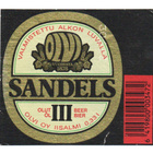 Olvi OY IISALMI: SANDELS III Olut. Etiketti. - pikkukuva 1