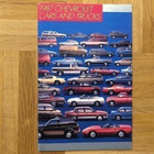 Esite Chevrolet Cars and Trucks 1987. GM USA - pikkukuva 1